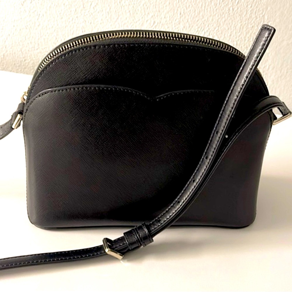 Kate Spade Black Crossbody, Peyton Dome Bag, Brand New, NWT - Picture 6 of 15